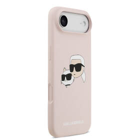 Kryt na mobil Karl Lagerfeld Liquid Silicone Double Heads MagSafe na Apple iPhone Air růžový

 obrázek produktu 3 z 7