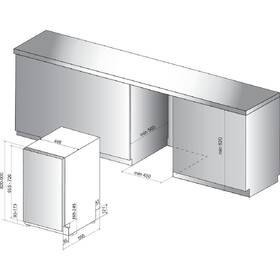Myčka nádobí Whirlpool WSIP 4O23 PFE 

 obrázek produktu 2 z 9