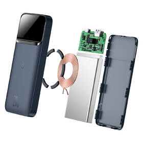 Powerbanka Baseus Magnetic MagSafe 10000mAh 20W modrá

 obrázek produktu 3 z 12