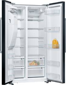 Americká lednice Bosch KAD93VBFP černá barva
