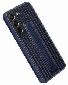 Kryt na mobil Samsung Standing Cover na Galaxy S22 modrý

 obrázek produktu 4 z 10