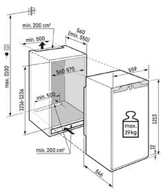Chladnička Liebherr IRc 4120 bílá barva
