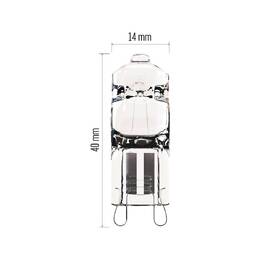 Žárovka LED EMOS HALOGEN JC. 30W. G9. WW, 340 lm, teplá bílá 

 obrázek produktu 5 z 6