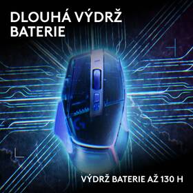 Myš Logitech G502 X Plus fialová

 obrázek produktu 17 z 20