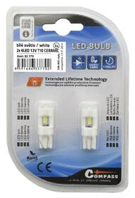 Autožárovka Compass 6LED 3030 12V (2 ks) 

 obrázek produktu 2 z 2