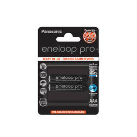 Baterie nabíjecí Panasonic Eneloop Pro AAA, HR03, 930mAh, Ni-MH, blistr 2ks 

 obrázek produktu 1 z 1