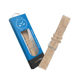 Řemínek RhinoTech univerzální Genuine Suede Leather Quick Release 22mm béžový

 obrázek produktu 2 z 4