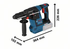 Kladivo Bosch Professional GBH 18V-26 F (bez baterie) 

 obrázek produktu 3 z 8
