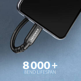 Kabel Axagon prodlužovací kabel USB-C samec / USB-C samice, 1,5m, PD 240W, 8K HD, pletený černý

 obrázek produktu 4 z 4