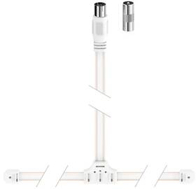 Koaxiální kabel Hama Dipólová pokojová anténa pro VKV/FM bílý

 obrázek produktu 1 z 1