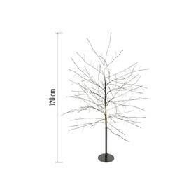 LED dekorace EMOS svítící stromek, 120 cm, 600 Nano LED, venkovní i vnitřní, teplá bílá, časovač 

 obrázek produktu 2 z 6