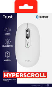 Myš Trust Seron Hyperscroll Slim bílá

 obrázek produktu 8 z 9