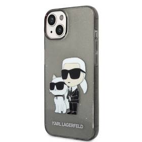 Kryt na mobil Karl Lagerfeld IML Glitter Karl and Choupette NFT na Apple iPhone 14 černý

 obrázek produktu 1 z 4