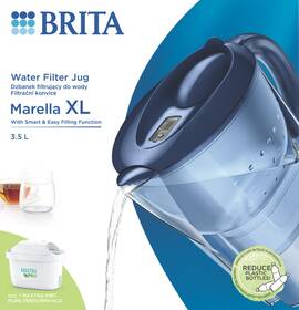 Filtrační konvice BRITA Marella XL 3,5 l 2024 modrá

 obrázek produktu 1 z 2