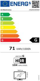 Televize LG 50QNED80B6B 

 obrázek produktu 1 z 9