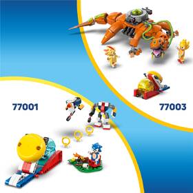 Stavebnice LEGO® Sonic the Hedgehog™ 77002 Cyclone vs. Metal Sonic 

 obrázek produktu 5 z 9