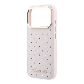 Kryt na mobil Karl Lagerfeld PU Perforated Gold Dots MagSafe na Apple iPhone 17 Pro růžový

 obrázek produktu 4 z 6