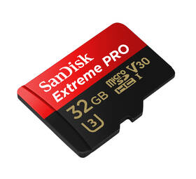 Paměťová karta SANDISK 32GB UHS-I U3 (100R/90W) + adaptér černá

 obrázek produktu 2 z 2