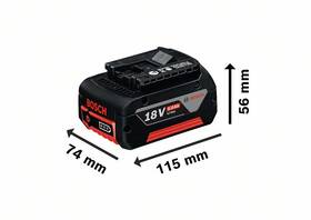 Akumulátor Bosch Professional GBA 18V 5,0Ah Professional 

 obrázek produktu 1 z 5