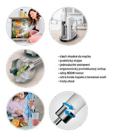 Ponorný mixér Lauben Stick Blender 800AT 

 obrázek produktu 5 z 7