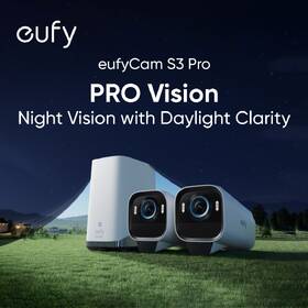 Kamera Anker Eufy EufyCam S3 Pro Add-on Cam bílá barva
