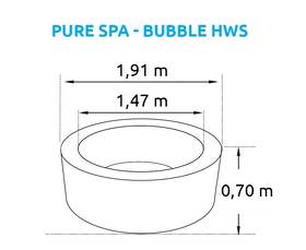 Vířivka Marimex PureSpa Bubble HWS 11400217 

 obrázek produktu 9 z 9