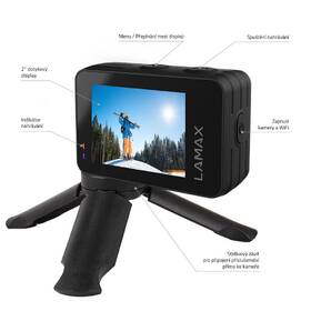 Outdoorová kamera LAMAX W9.1 černá barva
