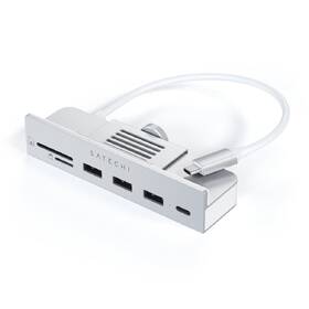 USB Hub Satechi USB-C Clamp Hub iMac 24inch (2021) (1x USB-C, 3x USB-A 3.0, Micro/SD) stříbrný

 obrázek produktu 2 z 4