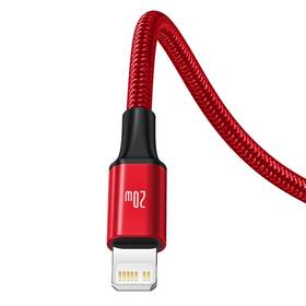 Kabel Baseus Rapid Series 3v1 USB-C (Micro USB/Lightning/USB-C) PD 20W 1,5m červený

 obrázek produktu 3 z 10