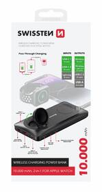 Powerbanka Swissten 10 000 mAh, 2v1 Apple Watch a MagSafe černá

 obrázek produktu 4 z 4