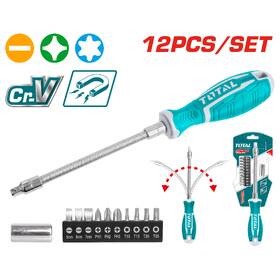 Sada šroubováků Total tools THT250FL1206 (12 ks) 

 obrázek produktu 4 z 4