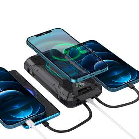 Powerbanka WG 20000 mAh, solární se svítilnou a kompasem černá

 obrázek produktu 5 z 7