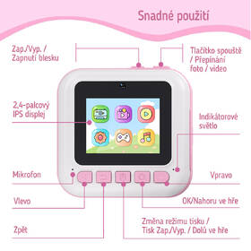 Instantní fotoaparát ColorWay CW-PHP01P růžový

 obrázek produktu 9 z 13