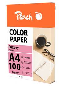 Papíry do tiskárny Peach Color A4 - 100 listů růžové

 obrázek produktu 1 z 2