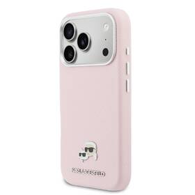 Kryt na mobil Karl Lagerfeld PU Karl and Choupette Heads Pins MagSafe na Apple iPhone 17 Pro Max růžový

 obrázek produktu 2 z 6