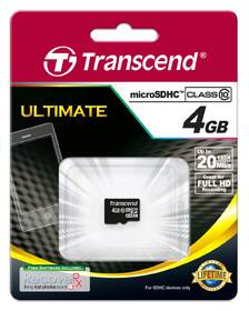 Paměťová karta Transcend 4GB Class10 

 obrázek produktu 1 z 1