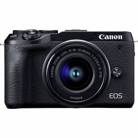 Digitální fotoaparát Canon M6 MARK II + EF-M 15-45 IS STM + EVF hledáček černý

 obrázek produktu 7 z 10