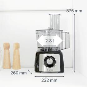 Kuchyňský robot Bosch MCM3501M černý/nerez

 obrázek produktu 12 z 17