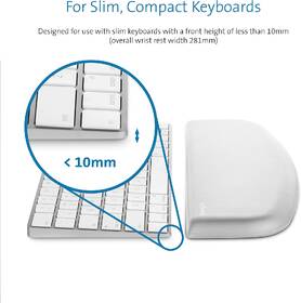 Opěrka zápěstí KENSINGTON ErgoSoft pro tenké kompaktní klávesnice šedá

 obrázek produktu 4 z 5