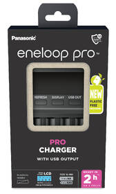 Nabíječka Panasonic Eneloop Pro Smart-Charger LCD Display pro AA,AAA 

 obrázek produktu 2 z 3