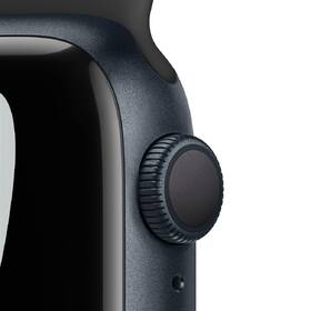Chytré hodinky Apple GPS, 45mm pouzdro z půlnočně inkoustového hliníku antracitový / černý sportovní řemínek 

 obrázek produktu 1 z 2