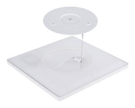Stropní svítidlo GLOBO Sapana, čtvercové, 42 cm, 24W bílé

 obrázek produktu 5 z 6
