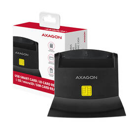 Čtečka eObčanek Axagon USB-A StandReader 4-slot + SD/microSD/SIM,1.3 m černá

 obrázek produktu 6 z 6