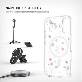 Kryt na mobil FIXED MagBloom s MagSafe na Apple iPhone 16 průhledný

 obrázek produktu 2 z 8