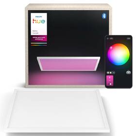 Stropní svítidlo Philips Surimu Hue Panel, 60W, 60x60 cm, White and Color Ambiance bílé

 obrázek produktu 1 z 6