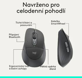 Myš Logitech Signature Comfort Plus M850 L Wireless grafitová

 obrázek produktu 9 z 18