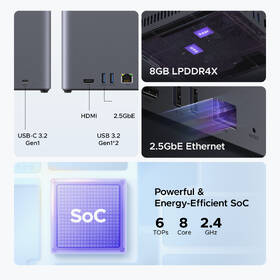 Datové úložiště (NAS) UGREEN NASync DH4300plus - 85660 (Diskless) šedé

 obrázek produktu 8 z 13