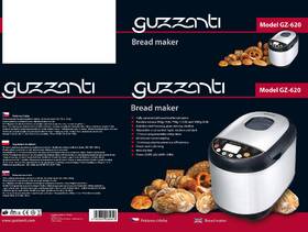 Domácí pekárna Guzzanti GZ 620 nerez

 obrázek produktu 1 z 1