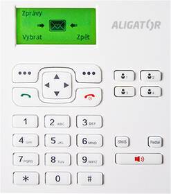 Domácí telefon Aligator T100 (stolní) bílý

 obrázek produktu 1 z 3