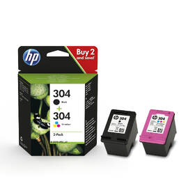 Inkoustová náplň HP 304, 120/3x100 stran vícebarevná

 obrázek produktu 1 z 5